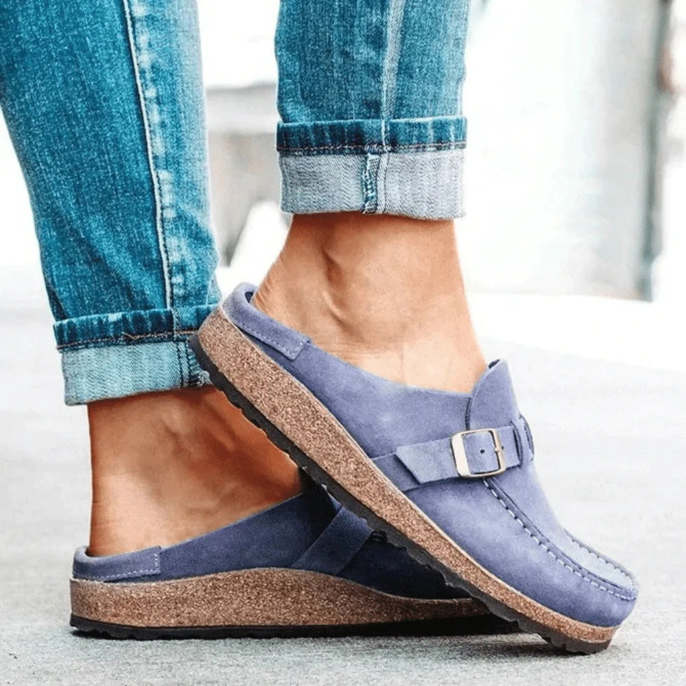 Blue Buckle™ - Stilfuld ortopædisk sandal