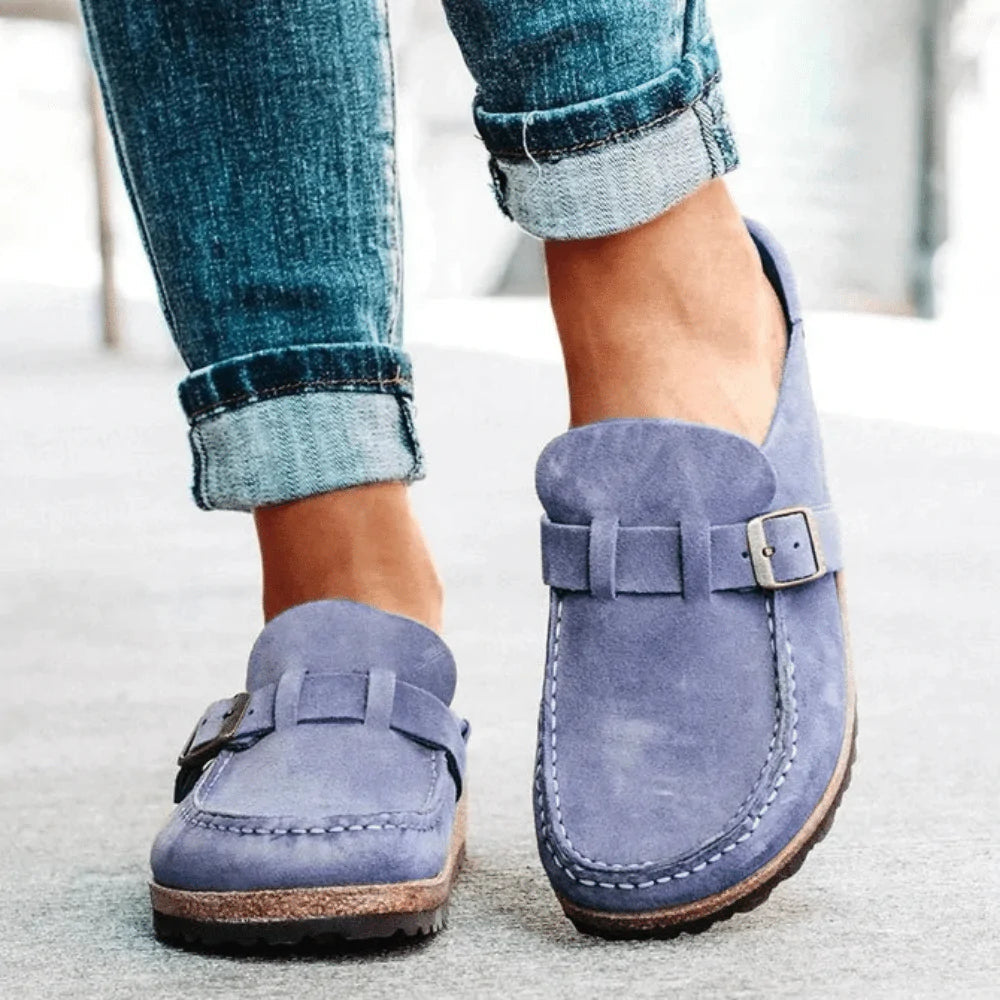 Blue Buckle™ - Stilfuld ortopædisk sandal